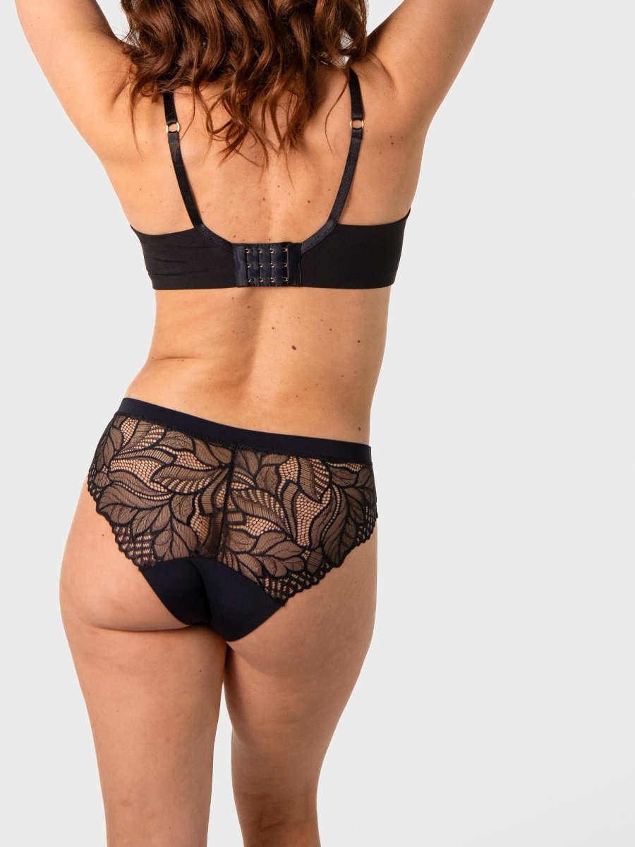 The Classic Vanishing Bikini Brief - Black - Hotmilk Lingerie