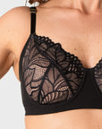 Refined Flexiwire Full Cup Bra - Black - Hotmilk Lingerie