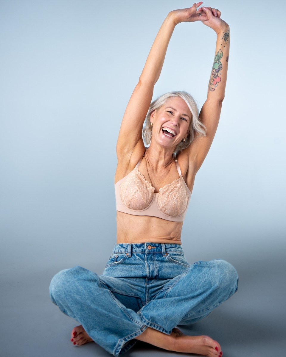 Refined Flexiwire Full Cup Bra - Cashmere - Hotmilk Lingerie