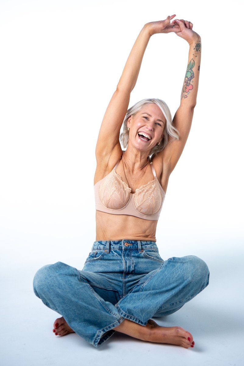 Refined Flexiwire Full Cup Bra - Cashmere - Hotmilk Lingerie