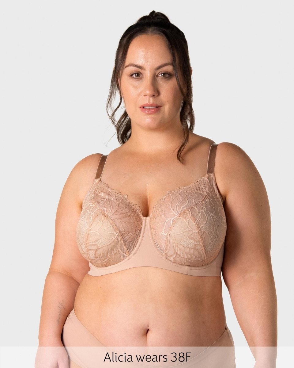 Refined Flexiwire Full Cup Bra - Cashmere - Hotmilk Lingerie