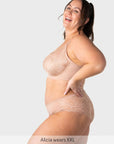 The Classic Vanishing Bikini Brief - Cashmere - Hotmilk Lingerie