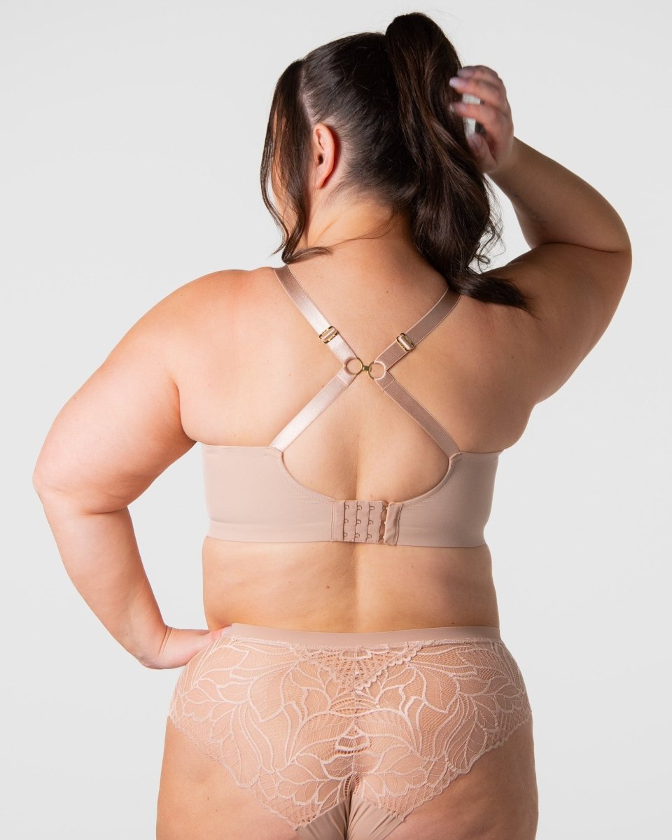 Refined Flexiwire Full Cup Bra - Cashmere - Hotmilk Lingerie