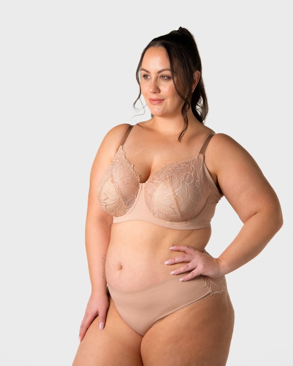 Refined Flexiwire Full Cup Bra - Cashmere - Hotmilk Lingerie