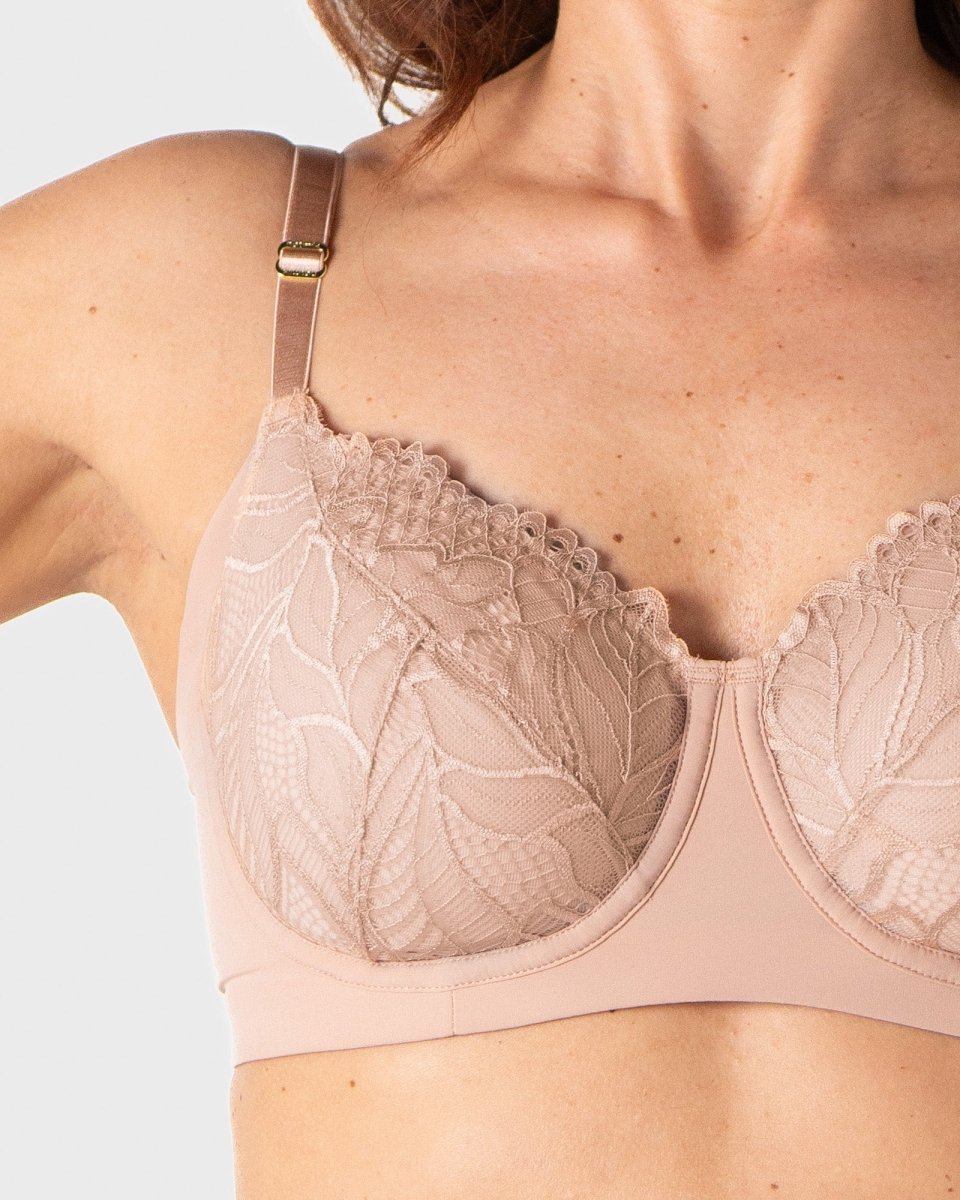 Refined Flexiwire Full Cup Bra - Cashmere - Hotmilk Lingerie