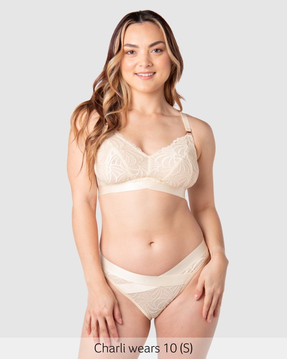 Warrior 2.0 Bikini Brief - Ivory - Hotmilk Lingerie