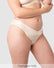 Warrior 2.0 Bikini Brief Ivory - Front View - Maternity & Postpartum Bikini Underwear - Hotmilk Lingerie