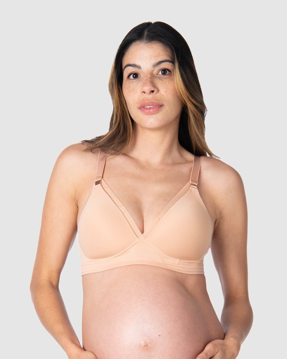 Ambition T-Shirt Nursing Bra - Maple - Hotmilk Lingerie