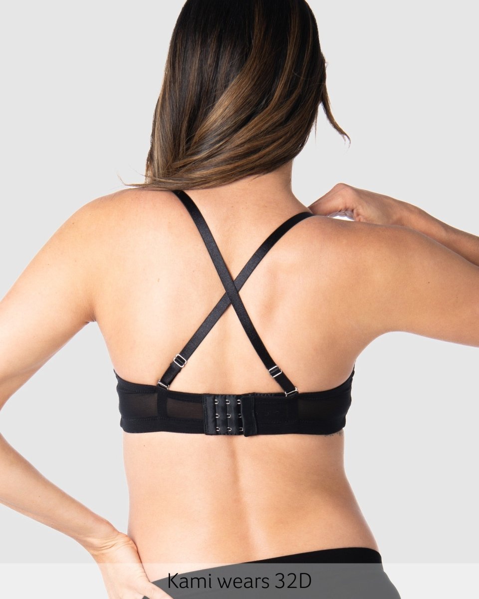 Forever Yours T-Shirt Nursing Bra - Black - Hotmilk Lingerie