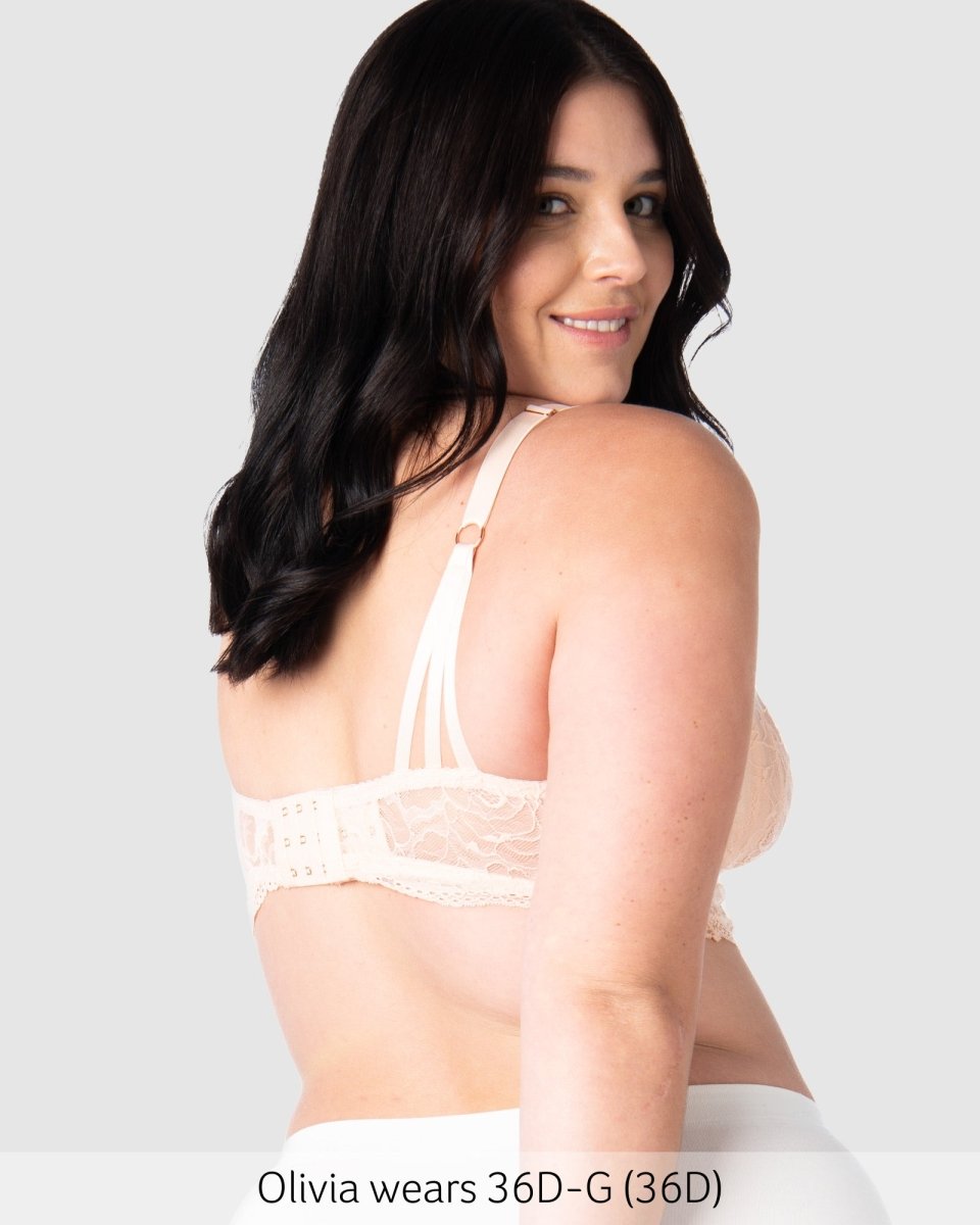 Heroine Multifit Nursing Bralette - Shell - Hotmilk Lingerie