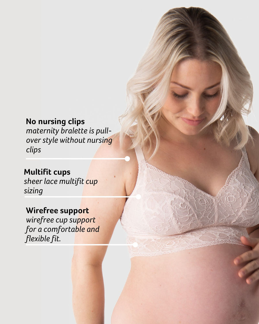 HEROINE BRALETTE SHELL MULTIFIT MATERNITY BRA - WIREFREE – Hotmilk UK