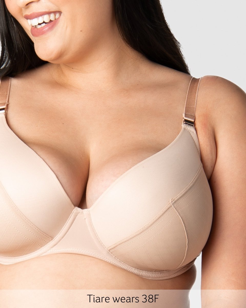 Lunar Eclipse T-Shirt Nursing Bra - Cashmere - Hotmilk Lingerie