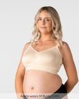 My Everyday FlexFit Nursing Bra Latte Busty - Front View - Seamless Maternity Bra for Larger Busts - Hotmilk Lingerie