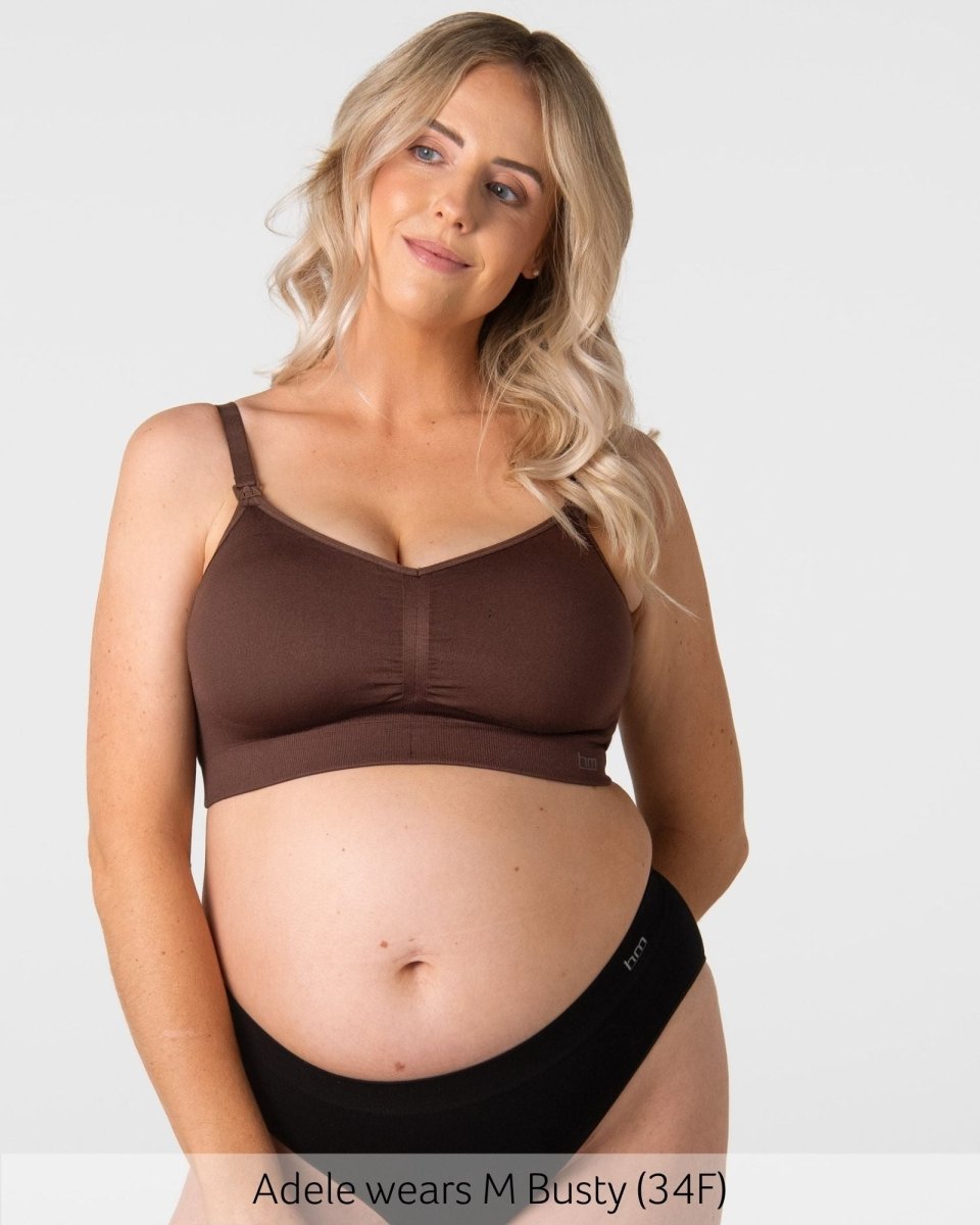My Necessity 2.0 FlexFit Nursing Bra - Chocolate Busty - Hotmilk Lingerie