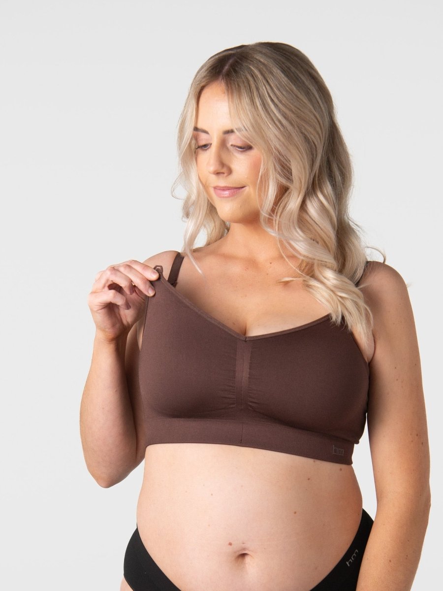 My Necessity 2.0 FlexFit Nursing Bra - Chocolate Busty - Hotmilk Lingerie