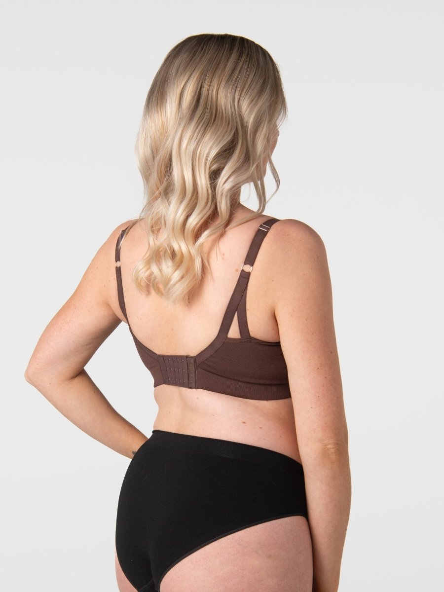 My Necessity 2.0 FlexFit Nursing Bra - Chocolate Busty - Hotmilk Lingerie