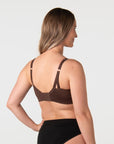 My Necessity 2.0 FlexFit Nursing Bra Chocolate - Alt View - Seamless Maternity Nursing Bra - Hotmilk Lingerie