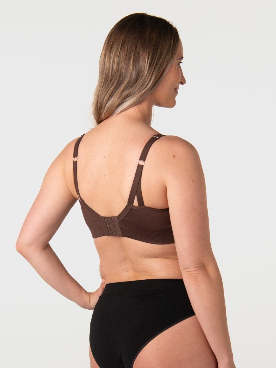 My Necessity 2.0 FlexFit Nursing Bra - Chocolate - Hotmilk Lingerie