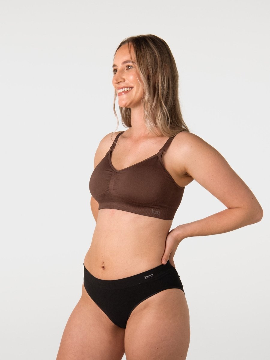 My Necessity 2.0 FlexFit Nursing Bra - Chocolate - Hotmilk Lingerie