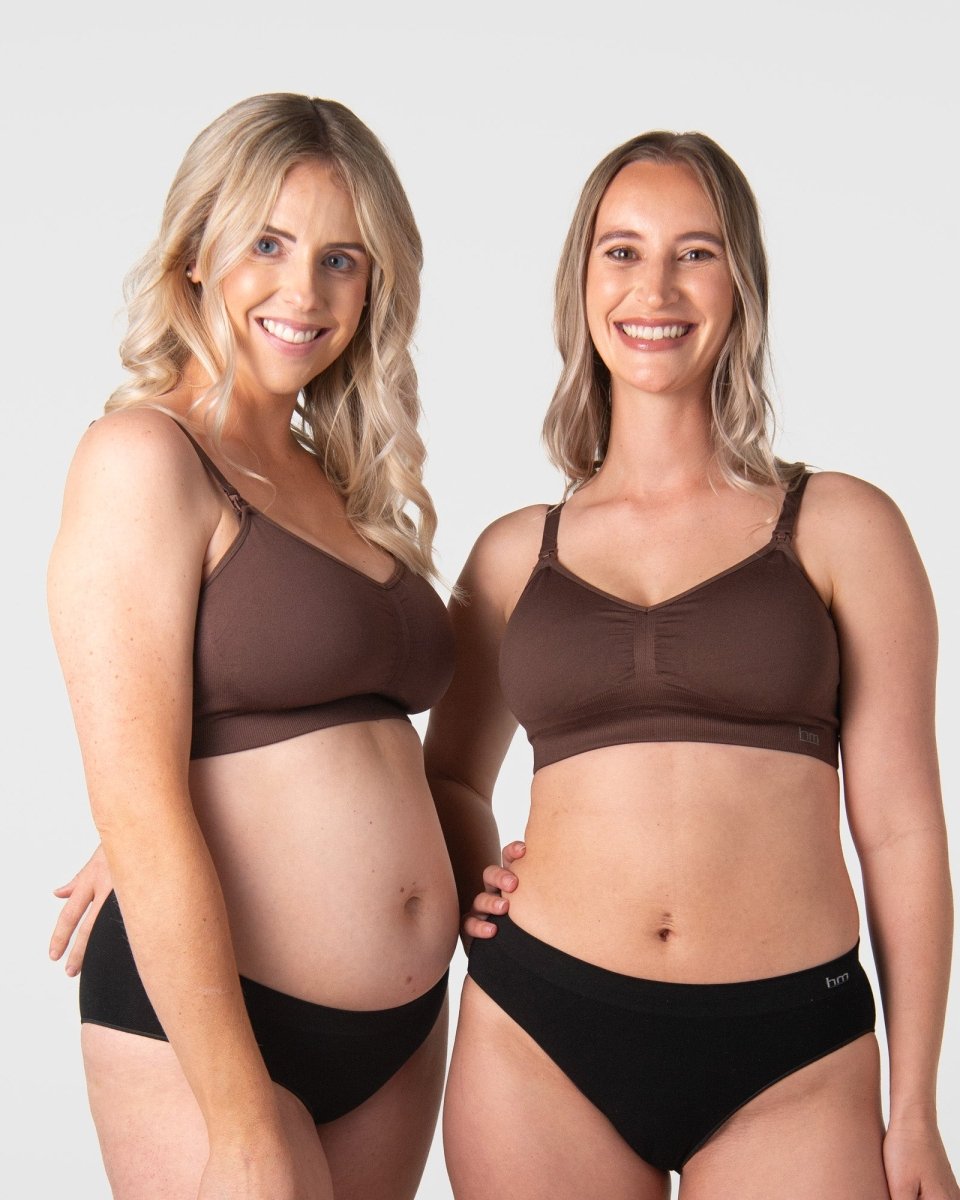 My Necessity 2.0 FlexFit Nursing Bra - Chocolate - Hotmilk Lingerie