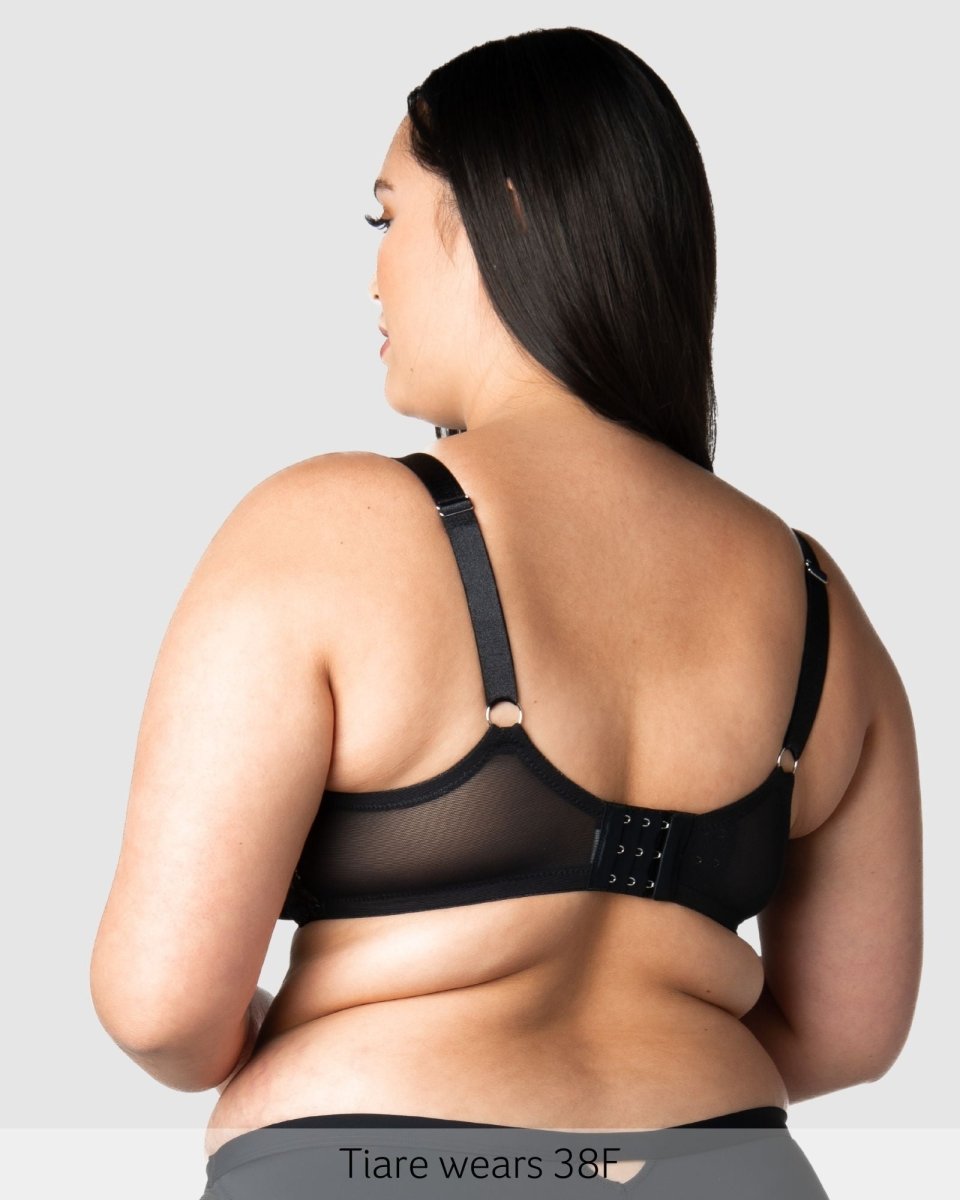 Obsession T-Shirt Nursing Bra - Black - Hotmilk Lingerie