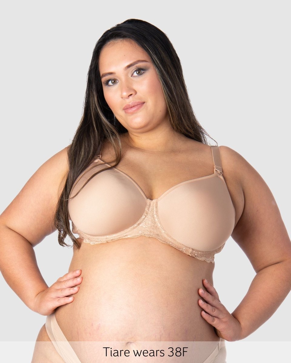 Obsession T-Shirt Nursing Bra - Cashmere - Hotmilk Lingerie
