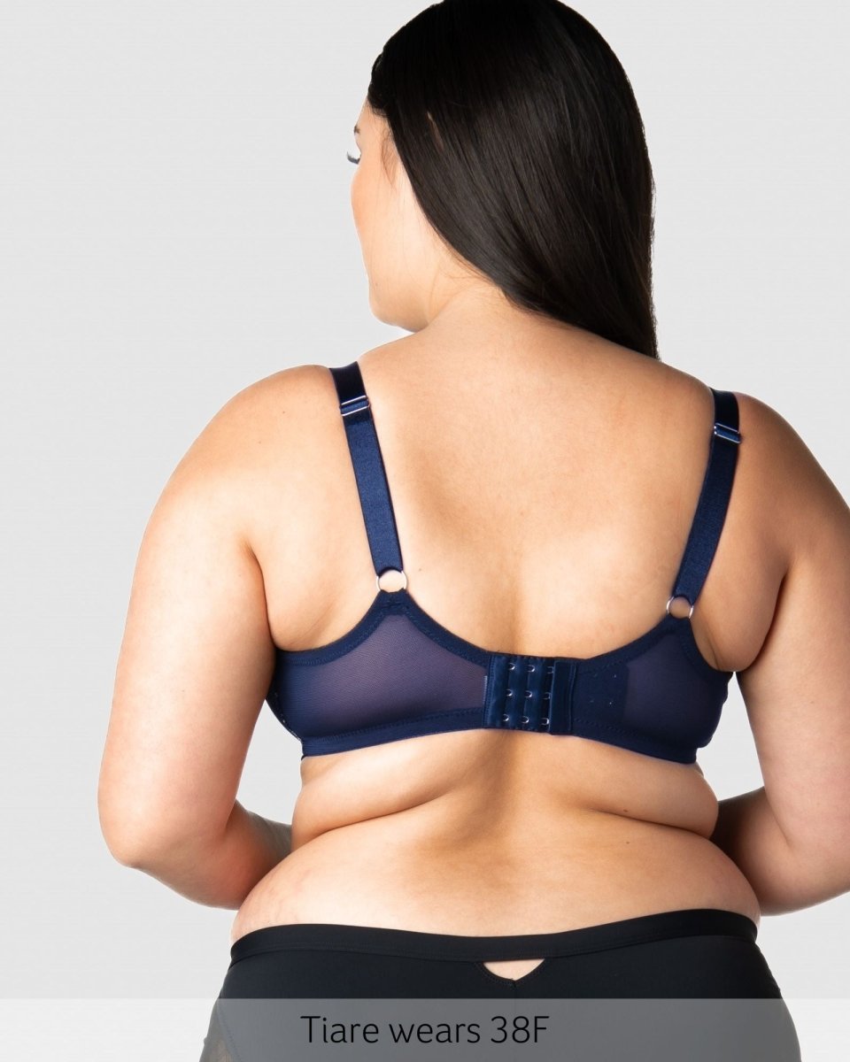 Obsession T-Shirt Nursing Bra - Navy - Hotmilk Lingerie