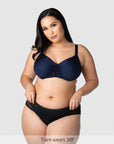 Obsession T-Shirt Nursing Bra - Navy - Hotmilk Lingerie