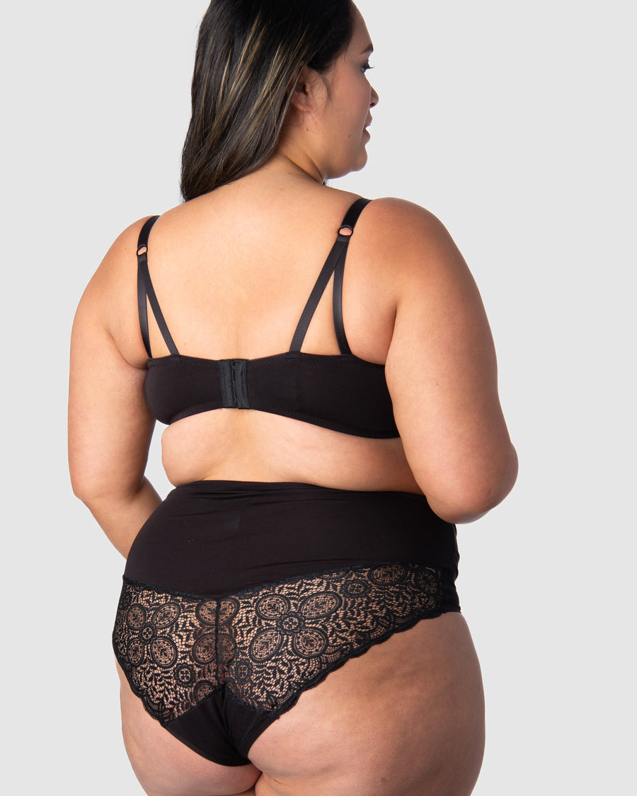 Hotmilk Maternity Lingerie UK Serenity Bamboo Black