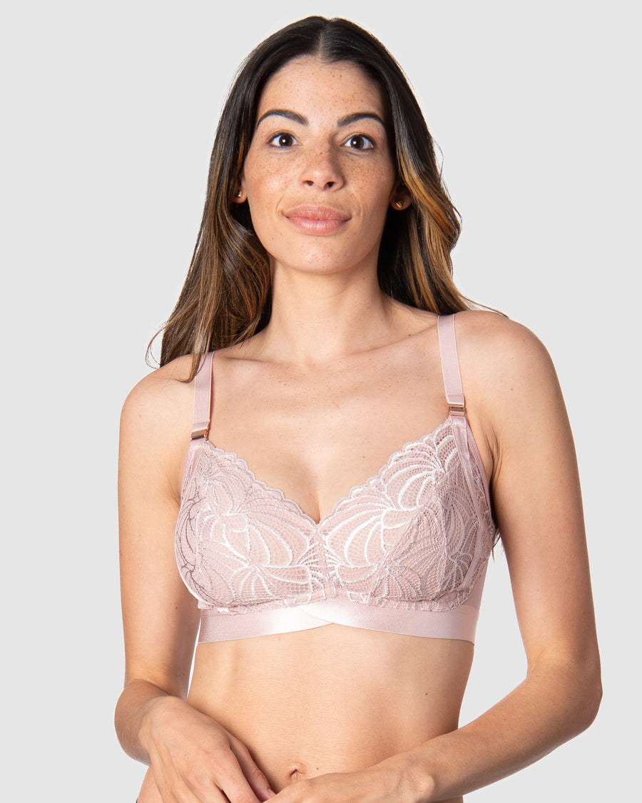 WARRIOR SOFT CUP BLUSH MULTIFIT NURSING BRA - WIREFREE