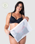 Lingerie Wash Bag - Front View - Eco Mesh Washing Bag for Nursing Bras & Delicates - Hotmilk Lingerie
