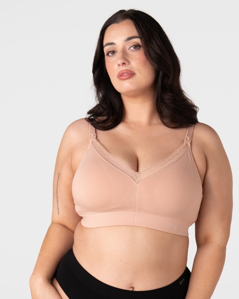 Caress FlexFit Nursing Bra - Cashmere Busty - Hotmilk Lingerie