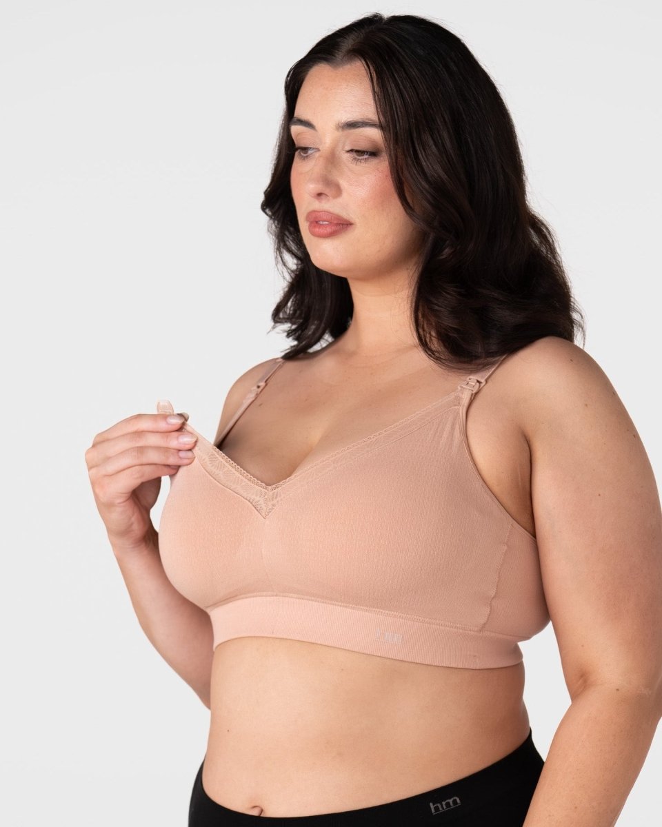 Caress FlexFit Nursing Bra - Cashmere Busty - Hotmilk Lingerie