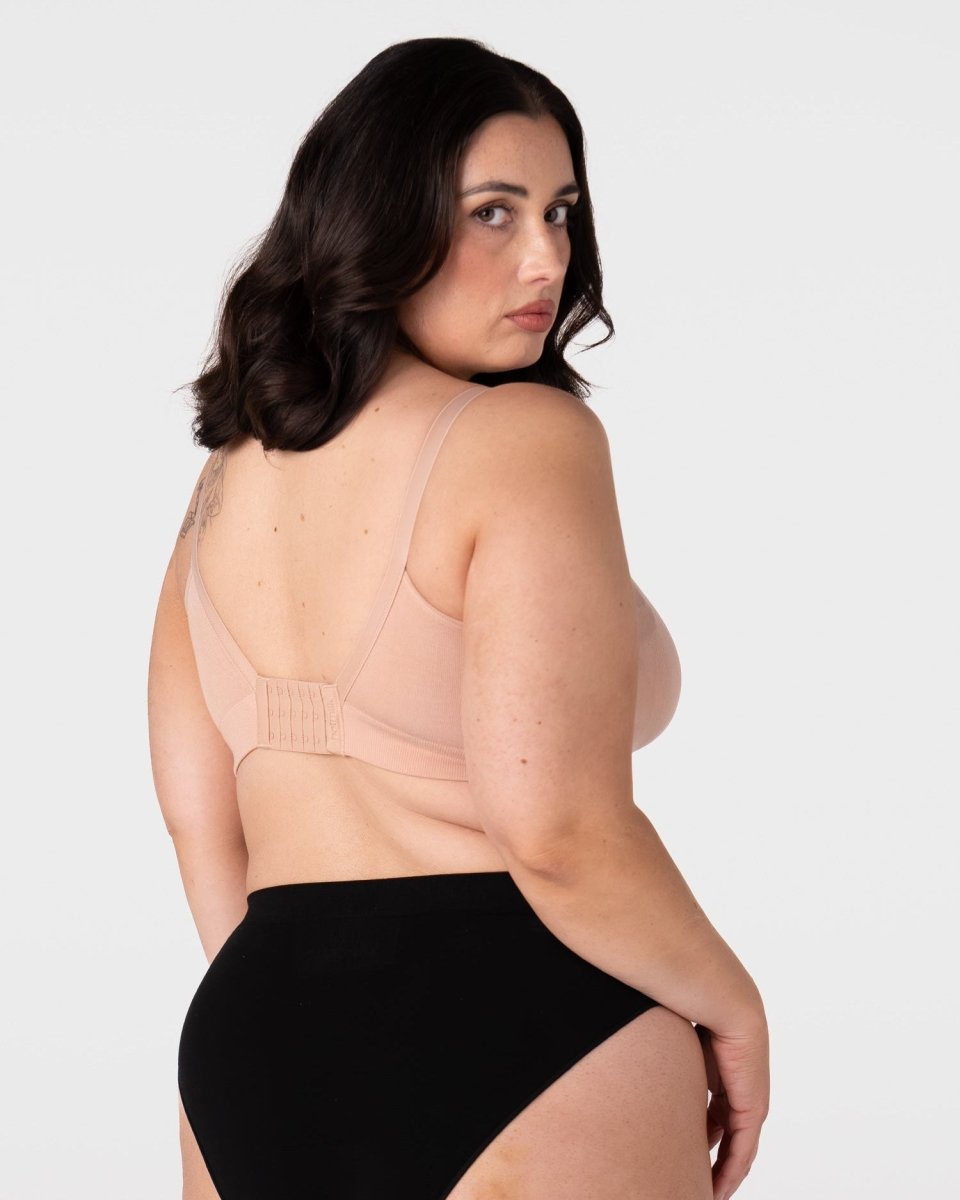Caress FlexFit Nursing Bra - Cashmere Busty - Hotmilk Lingerie