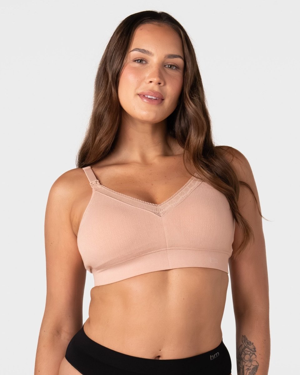 Caress FlexFit Nursing Bra - Cashmere - Hotmilk Lingerie