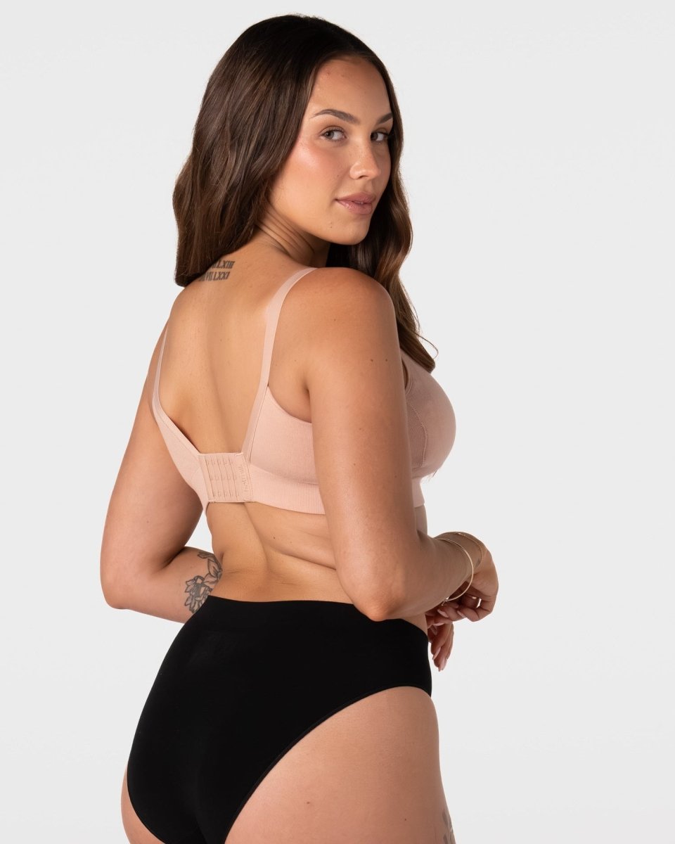 Caress FlexFit Nursing Bra - Cashmere - Hotmilk Lingerie