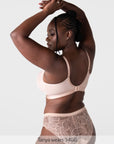Flawless Full Cup Plunge Nursing Bra - Cashmere - Hotmilk Lingerie