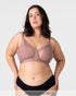 Flawless Full Cup Plunge Nursing Bra - Rose Dust - Hotmilk Lingerie