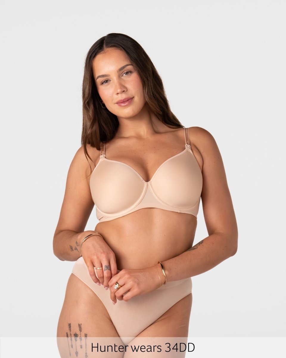 Forever New T-Shirt Nursing Bra - Frappe - Hotmilk Lingerie