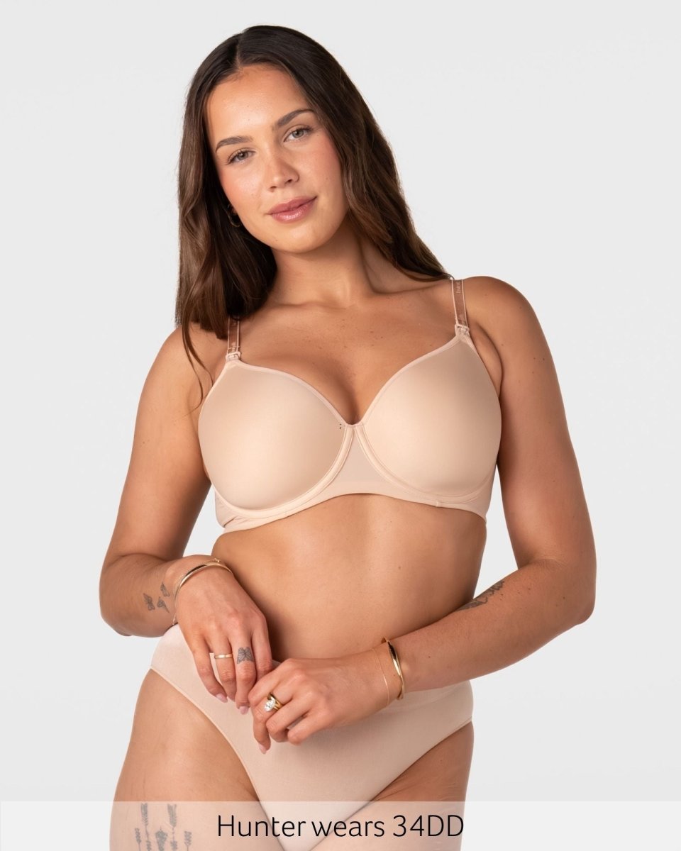 Forever New T-Shirt Nursing Bra - Frappe - Hotmilk Lingerie
