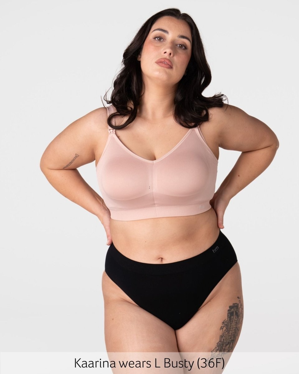My Everyday FlexFit Nursing Bra - Dusky Pink Busty - Hotmilk Lingerie