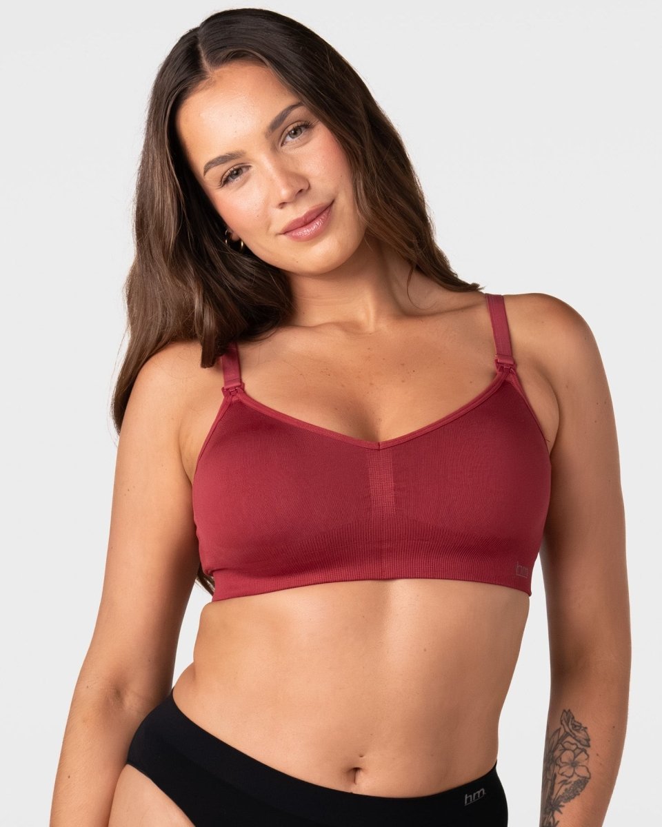 My Necessity FlexFit Nursing Bra - Cherry - Hotmilk Lingerie