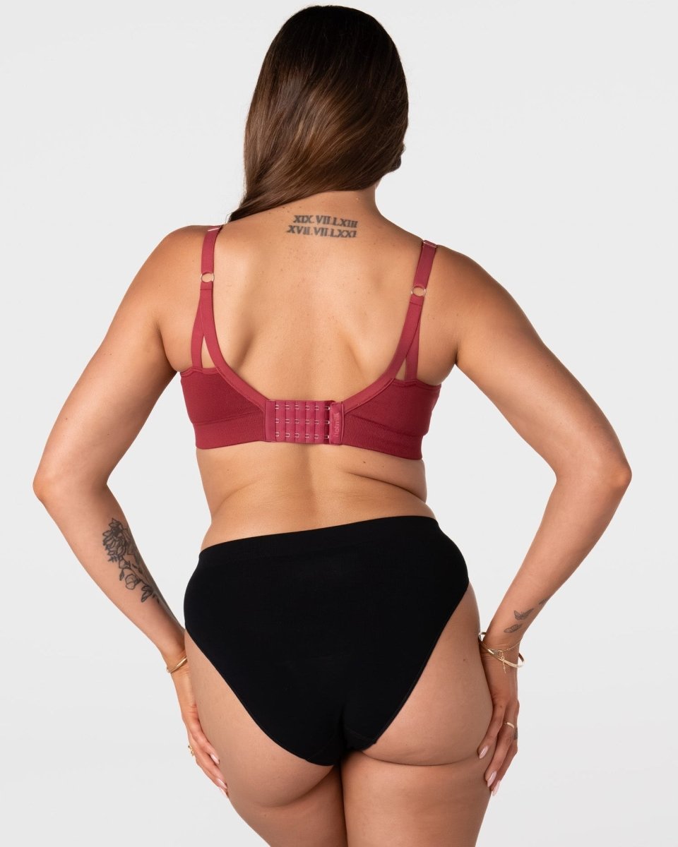 My Necessity FlexFit Nursing Bra - Cherry - Hotmilk Lingerie