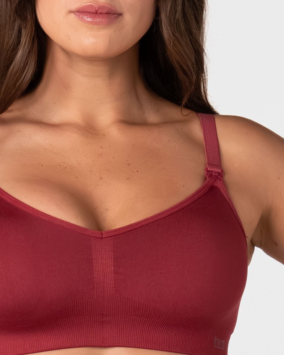 My Necessity FlexFit Nursing Bra - Cherry - Hotmilk Lingerie