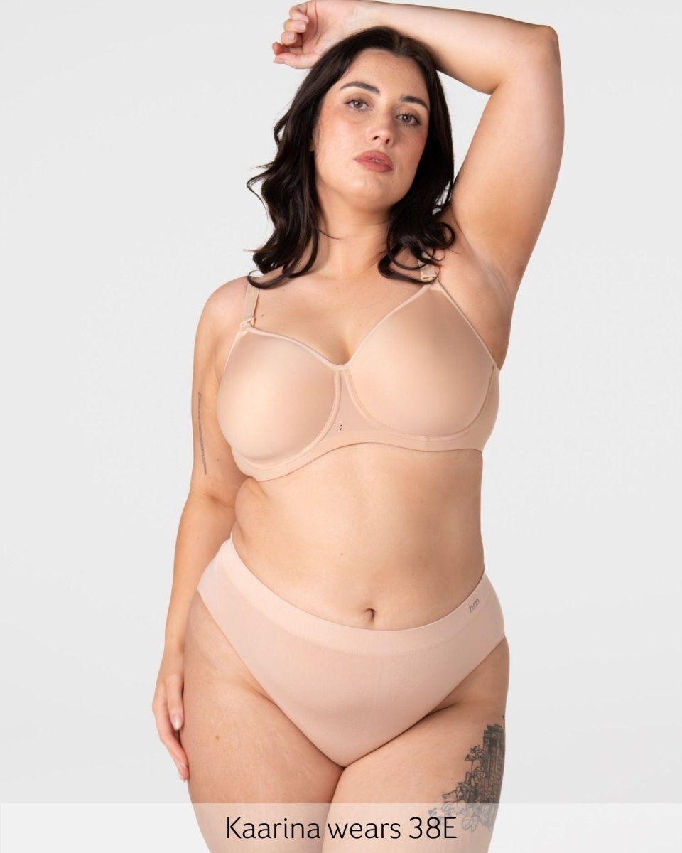 Obsession 2.0 T-Shirt Nursing Bra - Frappe - Hotmilk Lingerie