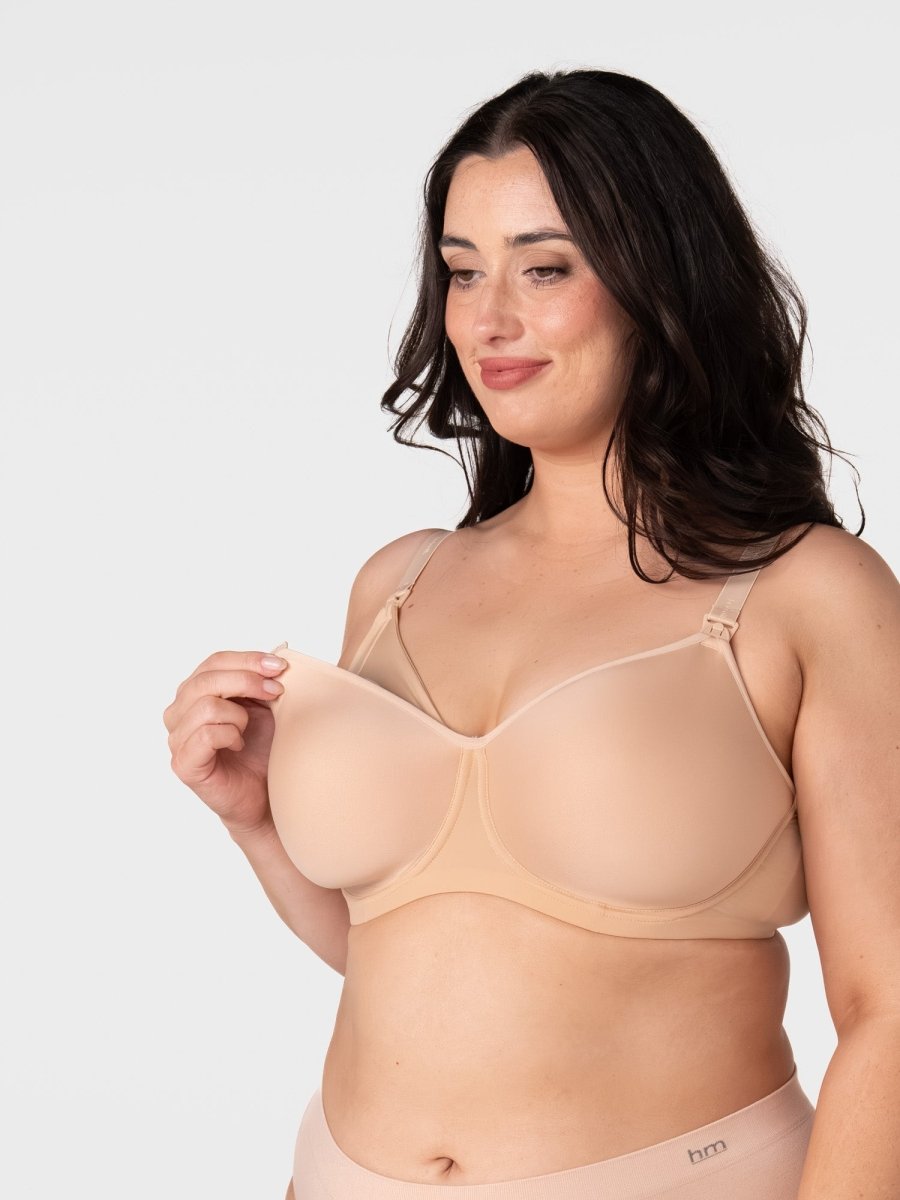 Obsession 2.0 T-Shirt Nursing Bra - Frappe - Hotmilk Lingerie