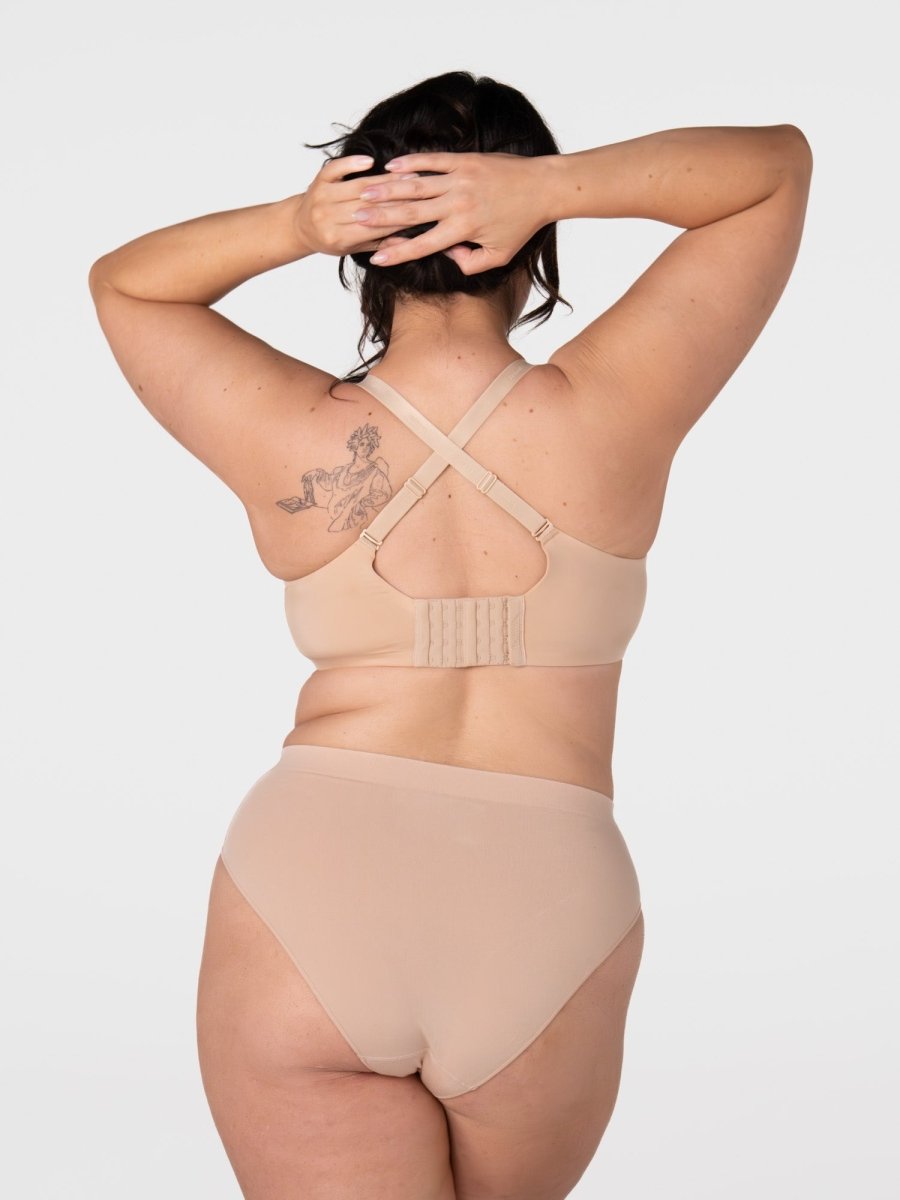 Obsession 2.0 T-Shirt Nursing Bra - Frappe - Hotmilk Lingerie