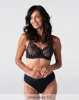 Refined Flexiwire Full Cup Bra - Black - Hotmilk Lingerie