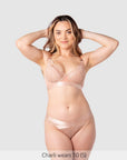 Warrior 2.0 Bikini Brief Bronze - Alt View - Maternity & Postpartum Bikini Underwear - Hotmilk Lingerie