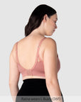 My Necessity 2.0 FlexFit Nursing Bra Sunrise Busty - Back View - Seamless Maternity Bra for Larger Busts - Hotmilk Lingerie